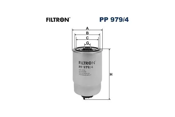 Yakıt Filtresi  Hyundai i30 Coupe (GD)(12.2012->)  FILTRON PP 979/4