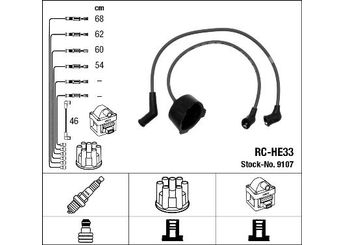 Buji Kablosu  NGK 9107  32700629000 32700-629-000 32700689000 32700-689-000 32700PA0000 32700-PA0-000 32700PA1000 32700-PA1-000 32700PA1010 32700-PA1-010 32700PA5000 32700-PA5-000 32700PA6000 32700-PA6-000 32700PA6010 32700-PA6-010 32700PB1000 32700-PB1-000 32700PB3000 32700-PB3-000 32700PB3690 32700-PB3-690