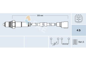 Oksijen (Lambda) Sensörü  FAE 77511  8946542170 89465-42170