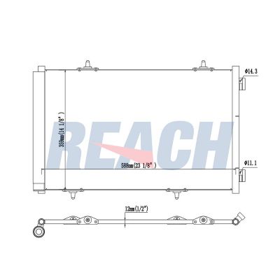 Klima Radyatörü  OPTIMUM 9674994280