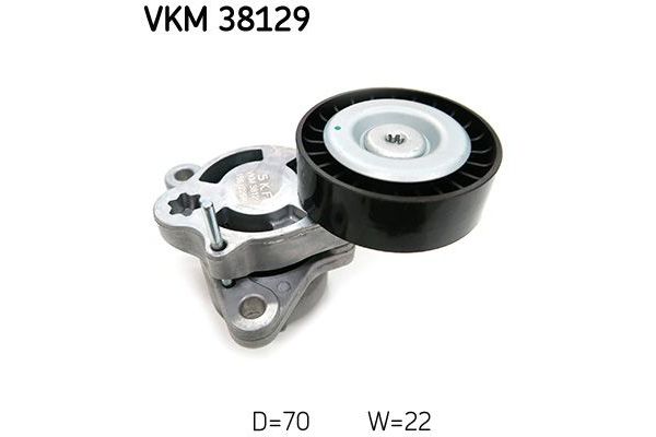 Vantilatör Kayış Gergi Rulmanı  Mercedes S -Serisi Sedan (BM 223)(09.2020->)  SKF VKM 38129