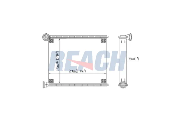 Kalorifer Radyatörü  MAHER 14721