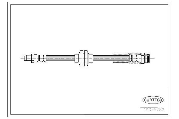 Fren Hortumu Arka Sağ veya Sol MGA 51512