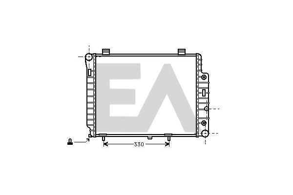 Su Radyatörü  Ford Mondeo 4/5 Kapı (CA2)(2007->)  BSG 30-520-049