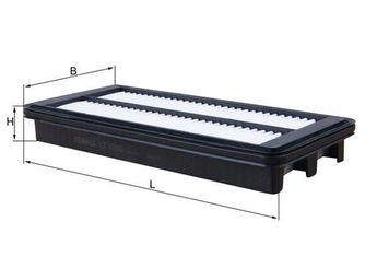 Hava Filtresi  MAHLE LX 4298  P51N133A0A 6000612025 6000615556 68335718AA 6833 5718AA PEES133A0 PEES133A09A