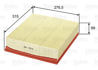 Hava Filtresi  VALEO 585036  2D0129620C 5103554AB 05103554AB AF25306 30947504 0030947504 30948204 0030948204 40942604 0040942604 A0030947504 A0030948204 A0040942604 2D0129620 2D0129620B 2D0129620D