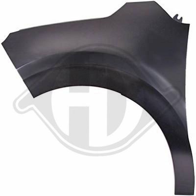 Çamurluk Ön Sol Citroen C3 (08.2016->)  SIMYI SYCT031G-001L