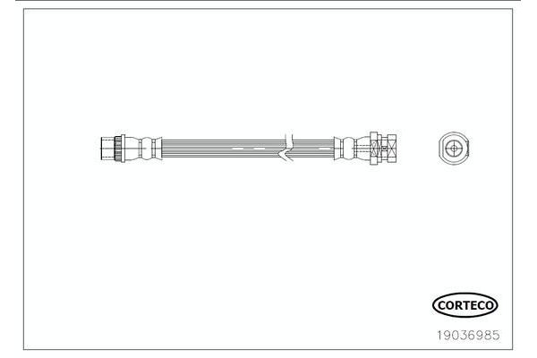 Fren Hortumu Arka Sağ veya Sol SVAC 60-0170