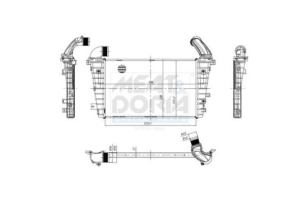Turbo Radyatörü  NRF 30300