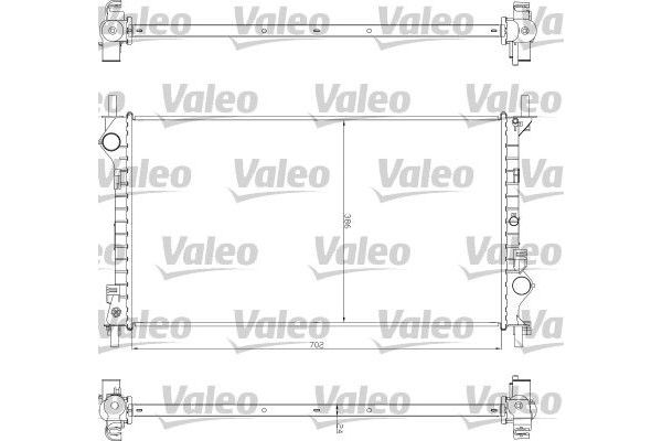 Su Radyatörü  Ford Transit Connect (TC7)(2002->)  VALEO 735043