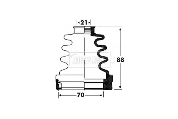 Aks Körüğü Ön İç Sağ veya Sol BMW 2 Serisi Gran Coupe (F44)(2019->)  FEBI BILSTEIN 1002261