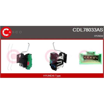 Kapı Kilidi Arka Sağ MOBIS 814201R030