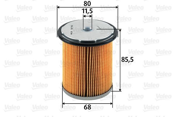 Yakıt Filtresi  Citroen Evasion (06.1994->)  VALEO 587912