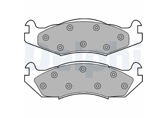 Fren Disk Balata Ön DELPHI LP889   4638634 5252724 83502200 8983501167