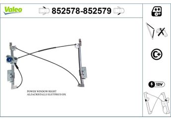 Cam Krikosu Ön Sol VALEO 852578  51332756083 2756083 2 756 083 51 33 2 756 083 51337162163 51 33 7 162 163 7162163 7 162 163