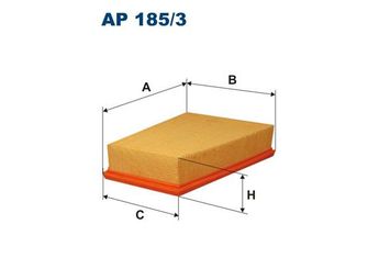 Hava Filtresi  FILTRON AP 185/3  8200371663 165463650R 16 54 636 50R 165467078R 16 54 670 78R 165469196R 16 54 691 96R 8200261781 82 00 261 781 8200302666 82 00 302 666 82 00 371 663