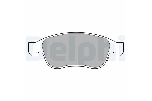 Fren Disk Balata Ön Fiat 500X (334)(2014->)  DELPHI LP3588