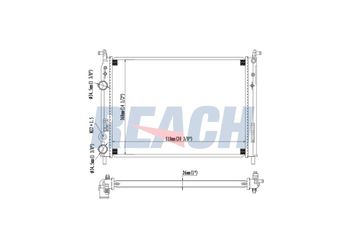 Su Radyatörü  MGA 80363  46815889 46779393 46779395 46815887 46819261 46826678 46833511 46847431 46847432 51791365 51791963