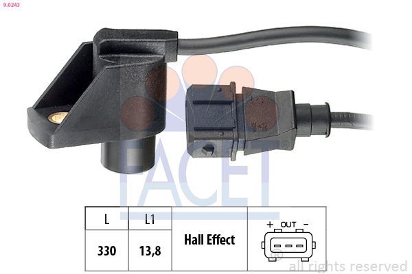 Eksantrik Devir Sensörü  NGK 81224