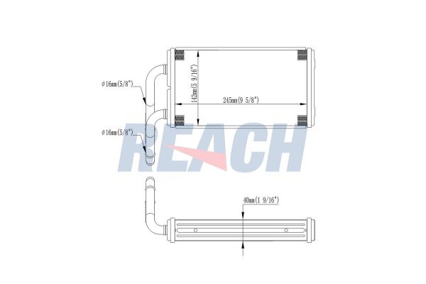 Kalorifer Radyatörü  KRAFTVOLL 08050223