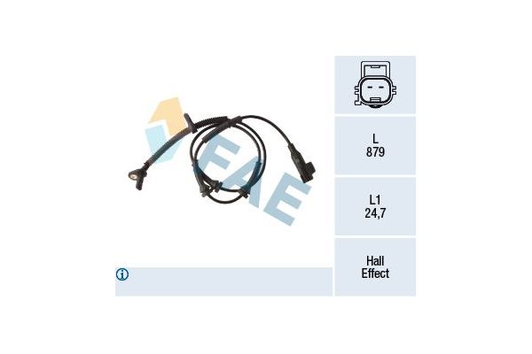 Abs Sensörü Ön Sağ veya Sol FAE 78286