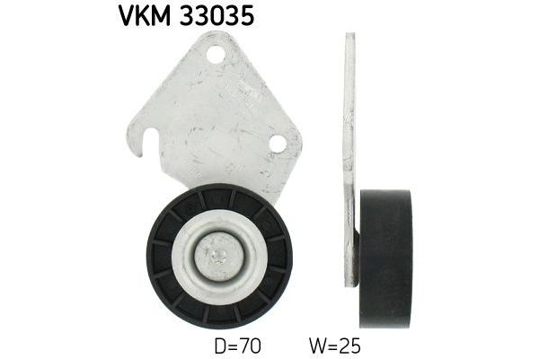 Vantilatör Kayış Gergi Rulmanı  Citroen Evasion (06.1994->)  SKF VKM 33035