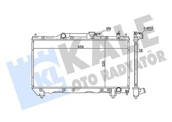 Su Radyatörü  KALE 342130  52463045 1640003180 16400-03180