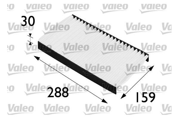 Polen Filtresi  Fiat Barchetta (183)(05.1995->)  VALEO 698197