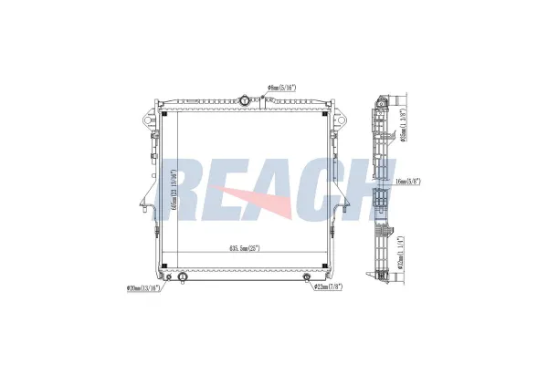 Su Radyatörü  EUROCRAFT EU F24268-025