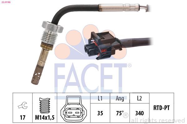 Egzoz Sıcaklık Sensörü  Chevrolet Captiva (2006->)  ZEGEN ZEGT1105