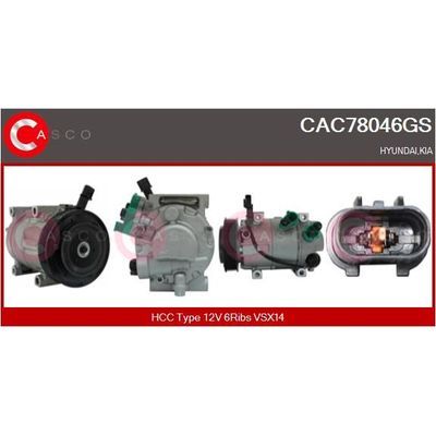 Klima Kompresörü  Kia Ceed Sportswagon (CD)(2018->)  MAHLE ACP 631 000P