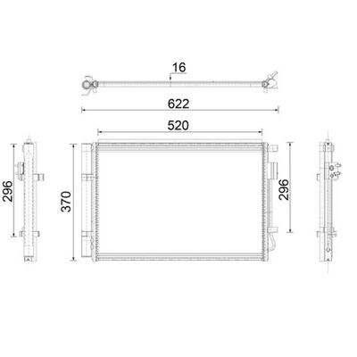 Klima Radyatörü  MAHLE AC 919 000P