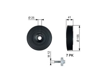 Krank Kasnak  GATES TVD1017A  82005230721230300QBD 8200523072 1230300QBD 12303AW300 1230300QBD 8200268426 8200297936 8200376911 8200457775 8200523072 1261067JG1