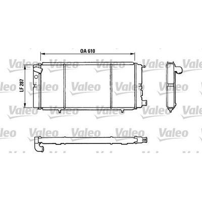 Su Radyatörü  Peugeot 405 S.Wagon (09.1987->)  VALEO 810827