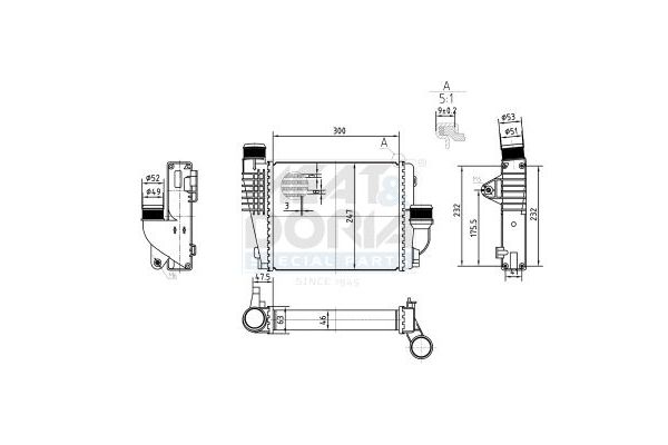 Turbo Radyatörü  Citroen Spacetourer / Space (06.2016->)  FIAT ORJINAL 9806562180