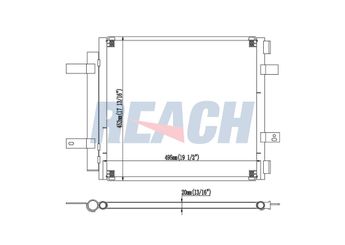 Klima Radyatörü  NRF 350431  C2C12578 C2C26832 C2C026832 C2C1967