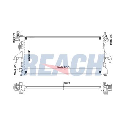 Su Radyatörü  Citroen Jumper Kamyonet (06.2006->)  KRAFTVOLL 08040104