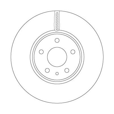 Fren Disk Ayna Ön Sağ ve Sol Ford Mondeo S.Wagon (CNG)(2014->)  TRW DF6811