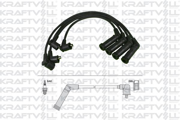 Buji Kablosu  Hyundai Atos Prime (MX)(2000->)  KRAFTVOLL 05070363