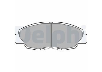 Fren Disk Balata Ön DELPHI LP734  45022SM431743 45022SM4A00 45022S10010 45022S10020 45022S10030 45022SM4505 45022SM4A01 45022-SM4-31743 45022-SM4-A00