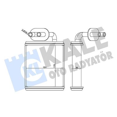 Kalorifer Radyatörü  ORİS KIS006026