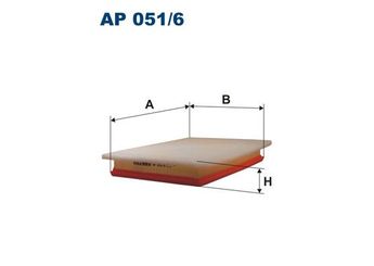 Hava Filtresi  FILTRON AP 051/6  5834279 13271040 55557128 93181980 5834040 93183389 93192882