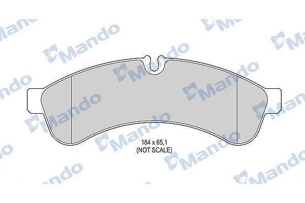 Fren Disk Balata Arka Iveco Daily Şasi (Kasasız)(2019->)  MANDO MBF015967