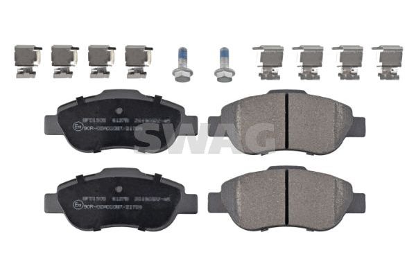 Fren Disk Balata Ön Fiat Panda (169)(09.2003->)  SWAG 33 10 2621