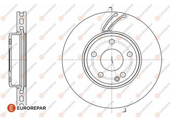 Fren Disk Ayna Ön Sağ ve Sol EUROREPAR 1642751480  1642751480 2464212412