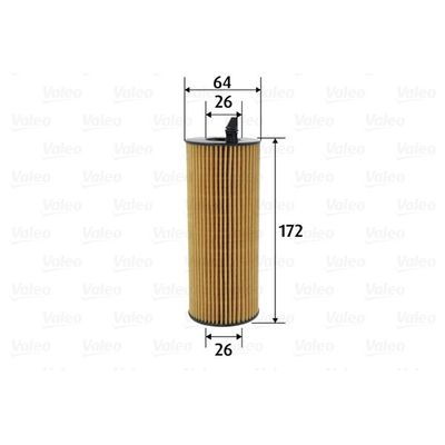 Yağ Filtresi  BMW X1 Serisi (E84)(2009->)  VALEO 586604