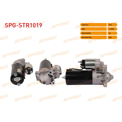 Marş Dinamosu  Renault Clio II (B/CB0)(06.1998->)  SPAGO STR1019