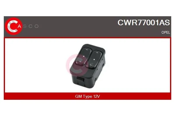 Cam Açma Düğmesi Ön Sağ Opel Corsa C (2000->)  ZEGEN ZSW1195