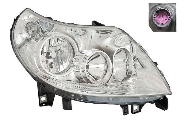 Far Sağ Peugeot Boxer (330/333/335/435) Kamyonet Aks:4035mm (2007->)  TYC 20-11333-25-2