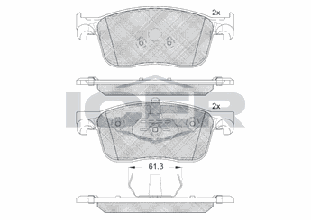 Fren Disk Balata Ön RECOVER 74369  SU001A3152 1613260780 16 132 607 80 1678168280 16 781 682 80 155253709 SU001A3132